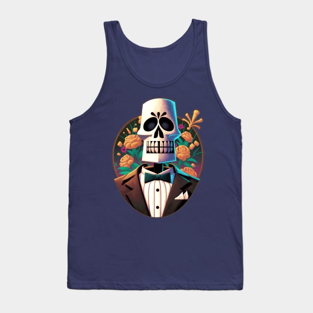 Manny Calavera Tank Top by Mel0n